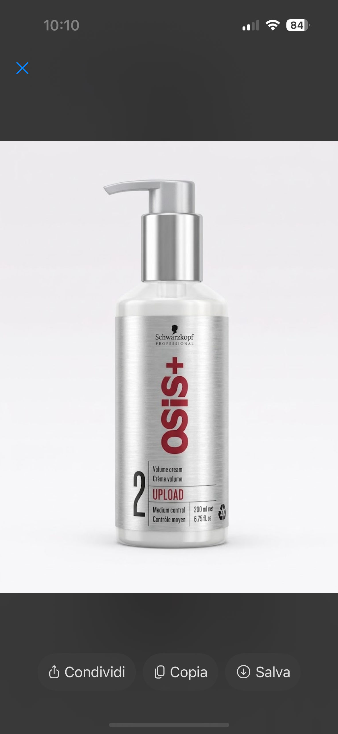 Schwarzkopf Professional OSiS+ Upload – Crema Volumizzante a Tenuta Media2